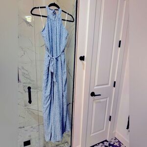 Lulus wide leg floral jumper